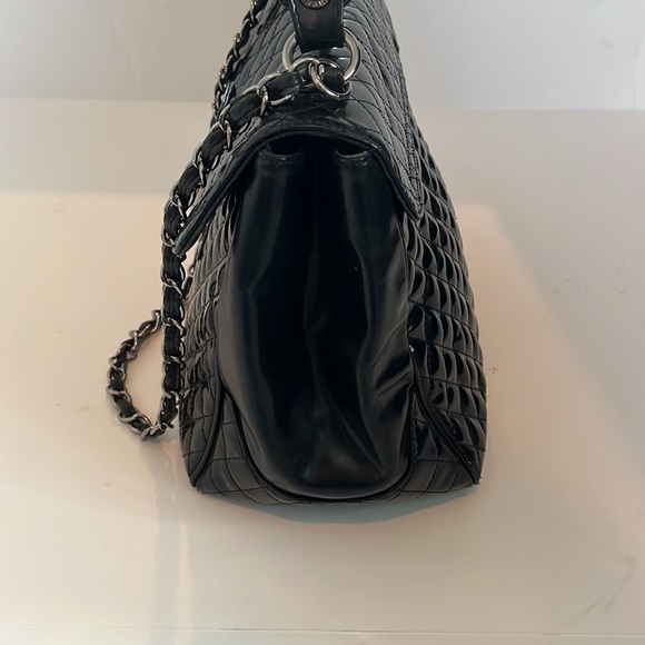 Chanel Glazed Lambskin Quilted Mademoiselle Kelly Top Handle Shoulder Bag, 2009 - Picture 10 of 17